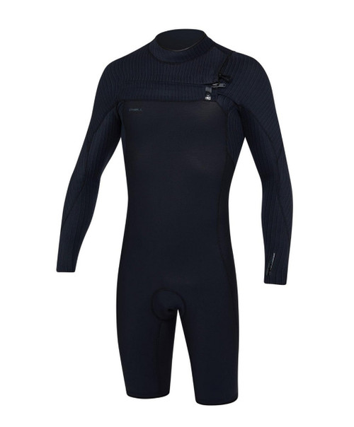 Oneill 2MM Hyperfreak Fuze Long Sleeve Springsuit Mens in Black