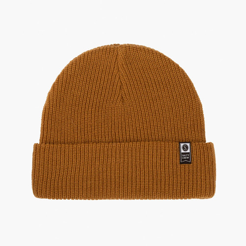 Salty Crew Alpha Beanie Mens in Tobacco