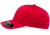 Flexfit Wooly Combed Youth Cap in Red