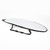 FCS 5ft 9 Classic Shortboard Cover in White