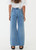 Afends Gigi Hemp Denim Flared Jeans Womens in Worn Blue