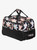 Roxy Feel It All Travel Bag Womens in Anthracite Hibiscus Wave