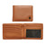 Nixon Cape Vegan Leather Wallet in Saddle