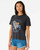 Rip Curl Built For The Search Relaxed Tee Womens in Washed Black