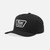 Brixton Linwood C MP Snapback Cap Mens in Black White