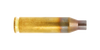 Box of 100 Lapua .243 Winchester brass cartridges, product code 4PH6009, isolated on a transparent background. The brass is shiny and reflects light, highlighting the cylindrical shape and tapered neck design of the cartridges, commonly used for precision shooting.