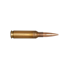 Detailed view of a Berger EOL Elite Hunter bullet, 6.5mm Creedmoor, 156gr, from the series 31070 intended for 20 bullets. The image showcases the bullet's sleek, copper-colored body and precisely engineered tip against a black background, emphasizing its aerodynamic design for enhanced accuracy and performance in extreme long-range hunting scenarios.