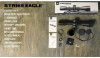 The image presents the contents of the box for the Vortex Optics STRIKE EAGLE 5-25x56 FFP riflescope with the EBR-7C MRAD reticle. The items included are:

STRIKE EAGLE 5-25x56 FFP Riflescope: A high magnification rifle scope for long-range shooting with a first focal plane reticle.
Tethered Lens Covers: To protect the lenses from dirt and damage.
3" Sunshade: To minimize glare and lens flare during bright conditions.
Throw Lever: An attachment to the magnification ring for quicker and easier adjustment.
Target Turrets: Precision turrets for windage and elevation adjustments.
Setup Manual: Instructions for setting up and using the riflescope.
Reticle Manual: Detailed information on the EBR-7C MRAD reticle and how to use it.
Lens Cloth: To clean the lenses without scratching them.
CR2032 Battery: The power source for illuminated reticle features.
Tool: A wrench or tool to aid in mounting or adjustments.
This comprehensive package is designed to provide everything a shooter needs to effectively use and maintain the riflescope. The inclusion of a reticle manual is particularly useful for those looking to make precise adjustments based on the MRAD measurement system.