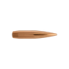 This image showcases a close-up view of a Berger VLD Target bullet, 7mm, 180 grain, model 28405, against a sleek black backdrop. The focused lighting highlights the bullet's streamlined shape and polished copper surface, designed for maximum ballistic efficiency and precision in competitive target shooting.