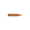 A precise image of a single Berger BT (Boat Tail) Target bullet, 6mm, 108 grain, model number 24431, set against a black background. The bullet is showcased with its distinctive boat tail design, which is engineered to enhance ballistic efficiency and stability over long-range shots, a staple for competitive target shooting.