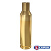 The image features a single piece of Lapua brass for the 6.5x47 Lapua cartridge, identified by the product code 4PH6010, and typically sold in boxes of 100. The brass is shiny, reflecting Lapua's high standards for quality and precision. This type of brass is popular among competitive shooters and precision reloaders for its consistent performance and durability. The 6.5x47 Lapua cartridge itself is well-regarded in shooting sports for its accuracy and flat trajectory, making this brass a top choice for those involved in precision shooting disciplines.