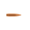 This image displays a single Berger BT (Boat Tail) Target bullet, 6mm caliber, 105 grain, product number 24428, against a dark backdrop. The bullet's aerodynamic profile and copper construction are designed for stability and precision, making it an ideal choice for competitive shooters focused on long-range target accuracy.