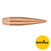 Sierra Bullets .30 Caliber 200 grain HPBT Match, model 2231, 100 count. Image shows a single copper bullet with a pointed boat tail design, isolated on a white background. The 'MatchKing' logo is displayed in a yellow circle in the corner, highlighting its precision for competitive shooting.