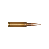 A single 6.5mm Creedmoor, 135gr Classic Hunter cartridge from Berger Ammunition, model 31031, against a transparent background.