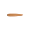A single 6mm, 109gr Long Range Hybrid Target bullet from Berger, model 24785, isolated on a transparent background.