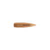 Close-up image of a single Berger 6mm, 87gr VLD Hunting bullet from the product line 24524. The bullet features a copper jacket with a very low drag (VLD) design, optimized for precision and effectiveness in hunting. The image highlights the streamlined shape and pointed tip of the bullet, displayed against a transparent background for clarity.