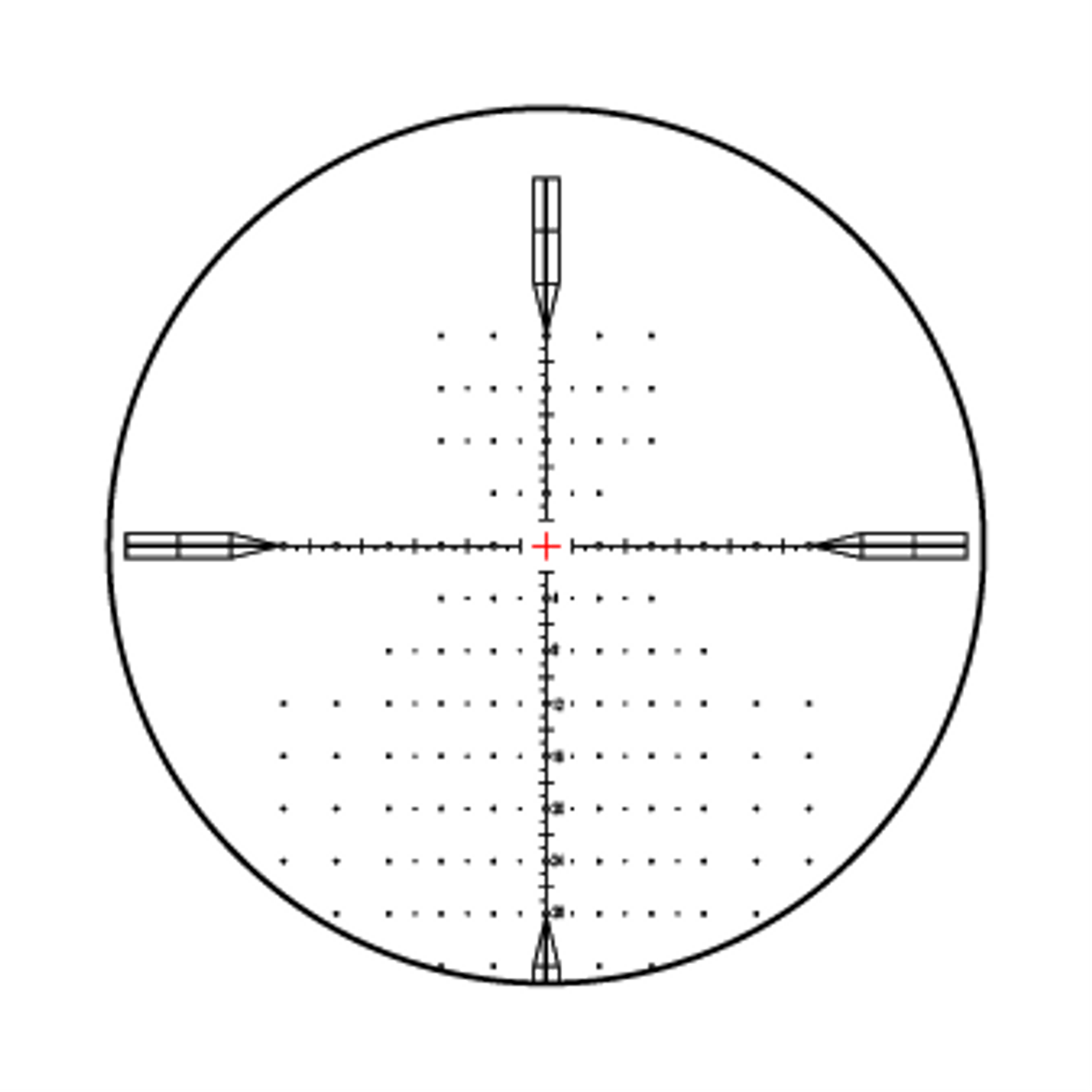 Element Optics Titan 5-25x56 FFP, EHR-1C MOA Reticle