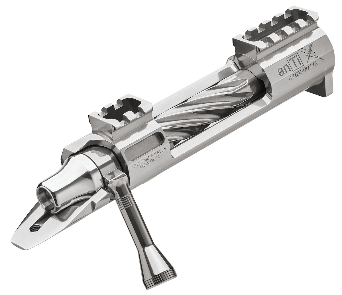 Defiance anTi X SS Polished Long 338 Lapua Rifle: Precision and