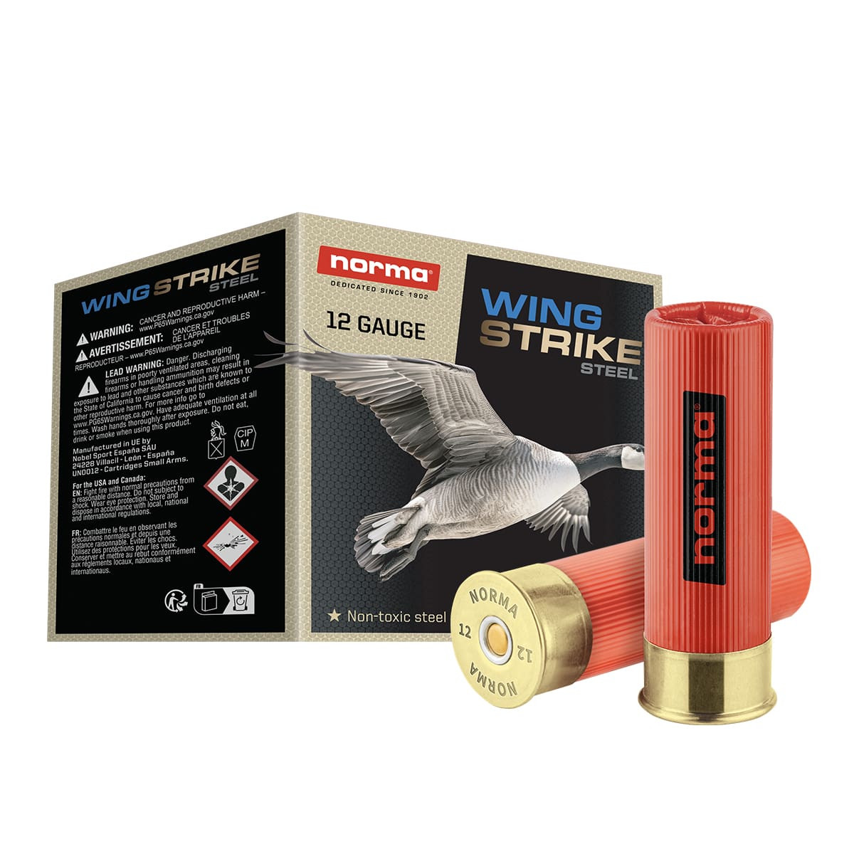 Norma Ammunition WINGSTRIKE STEEL 12ga 3