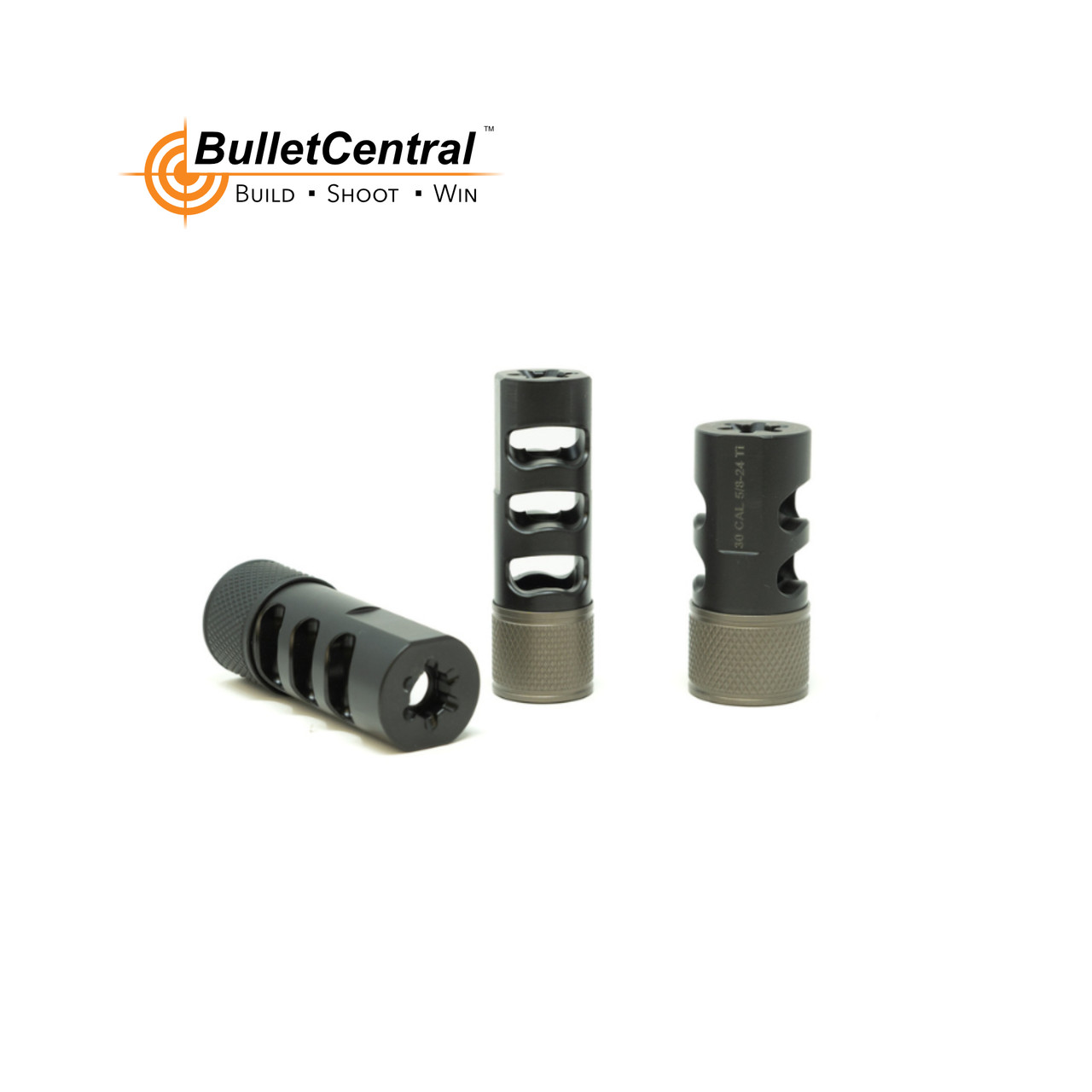 Enhanced Shooting Stability: .264 Cal Stainless 3-Port Muzzle