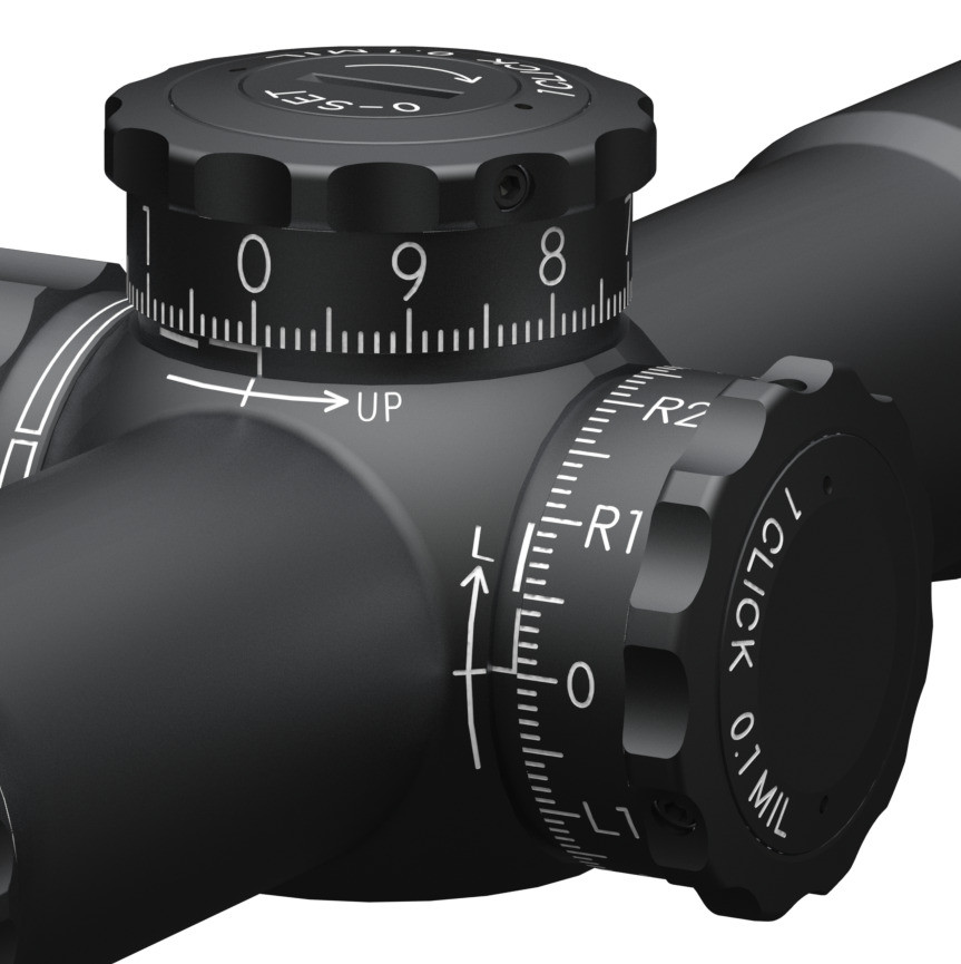 March Scopes - D10V24TIML - 1X-10X24 SFP - FD-2 - March Compact