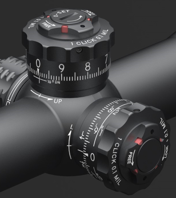 March Scopes - D42HV56WFIMLX-G2 (GenII) - 5x-42x56HM FFP - FML-TR1