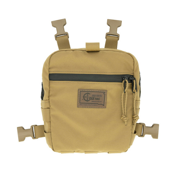 Cole-Tac Outdoor Gear - Quick Close Bino Pack Standard, Coyote Brown