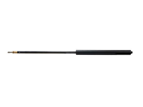 FX Airguns Impact STX Barrel Kit in .22 caliber, 700mm in length, model FX20203. This image showcases a long, sleek black barrel with a distinctive brass tip. Designed for high precision and performance, this barrel kit is ideal for enhancing the capabilities of FX Impact air rifles in both competitive and recreational shooting.