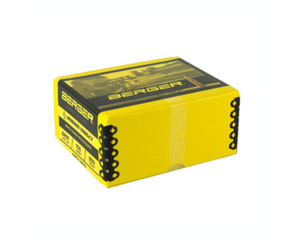 Berger 6mm 105gr Hybrid Target bullets 24733 — open box 500 count Berger 6mm 105gr Hybrid Target bullets 24733 — open box 500 count