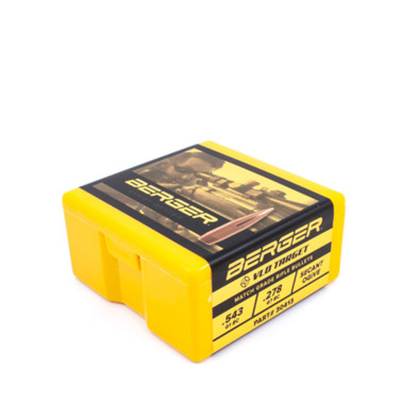 Berger .30 Cal 185gr VLD Target 30413 angled box (box) Berger .30 Cal 185gr VLD Target 30413 angled box (box)