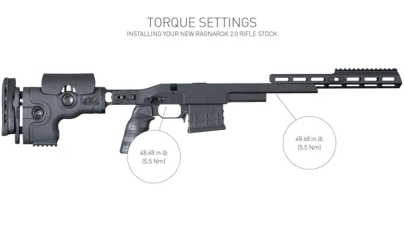 GRS Rifle Stocks - Ragnarok 2.0, Remington 700 SA (105994)
