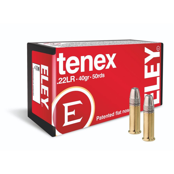 ELEY TENEX Biathlon .22LR 40GR Flat Nose ‚Äì Precision Ammunition