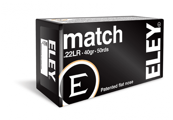 Eley Ammunition - Match .22LR 40GR EPS - Qty: 50