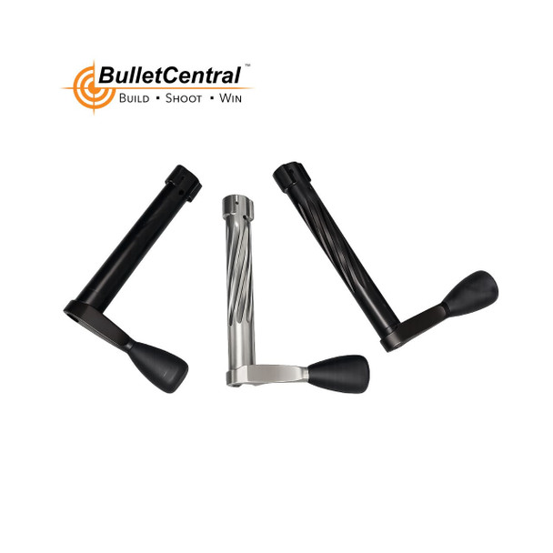 BAT Machine - Bolt Body, Right Hand, Tactical Knob, Polished, Diamond Fluting, .338 Bolt Face, Right Eject, Slide Plate Extractor, Ejector, Standard Bolt Nose for Model M