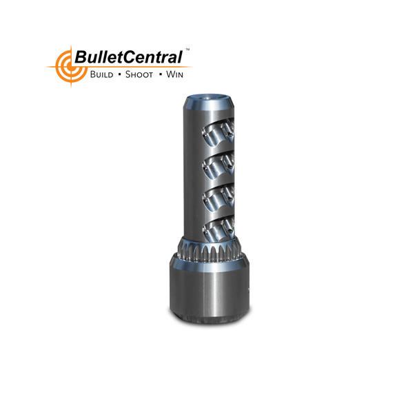 Without Warning - Tuner Muzzle Brake (GEN 2.5), Electropolish, 5/8x24 3A UNEF, .30 Cal