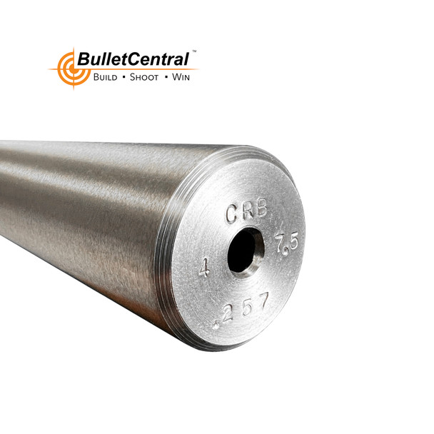 Custom Rifle Barrels - .257, CRB Comp, 7.5 Twist, 29" Blank, 4 Groove