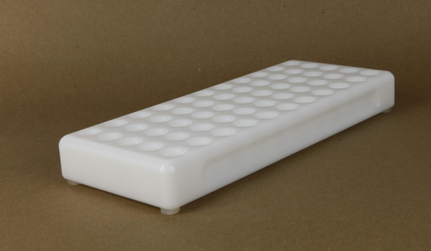 Watson Loading Block - 6 ppc, 55 Rounds, White Plastic