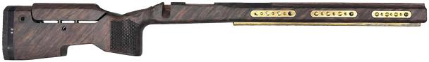 Foundation Stocks - Samson XT Competition Stock, Dark Distress, Brass Inserts - Short Action Only - Right Hand, Impact Action, Grip Centurion, Bottom Metal Inlet M5 Hawkins