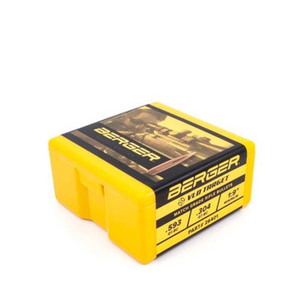 Berger 6.5mm 140gr VLD Target — box right-angle view (box) Berger 6.5mm 140gr VLD Target — box right-angle view (box)