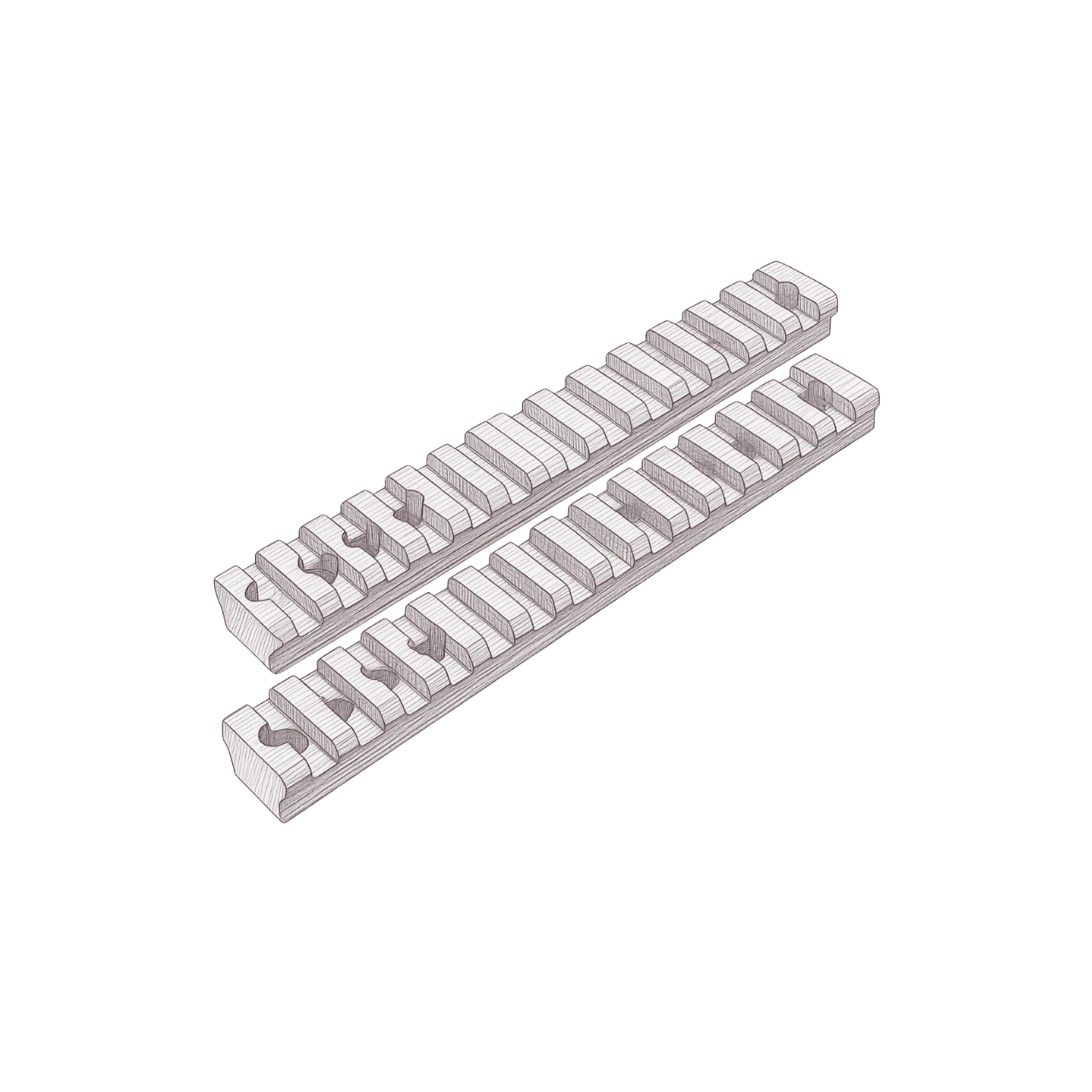 Shop BAT Picatinny Rail