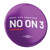 No On 3 - Purple (2.25" Pin-Back Button -- Pack Of Two!)