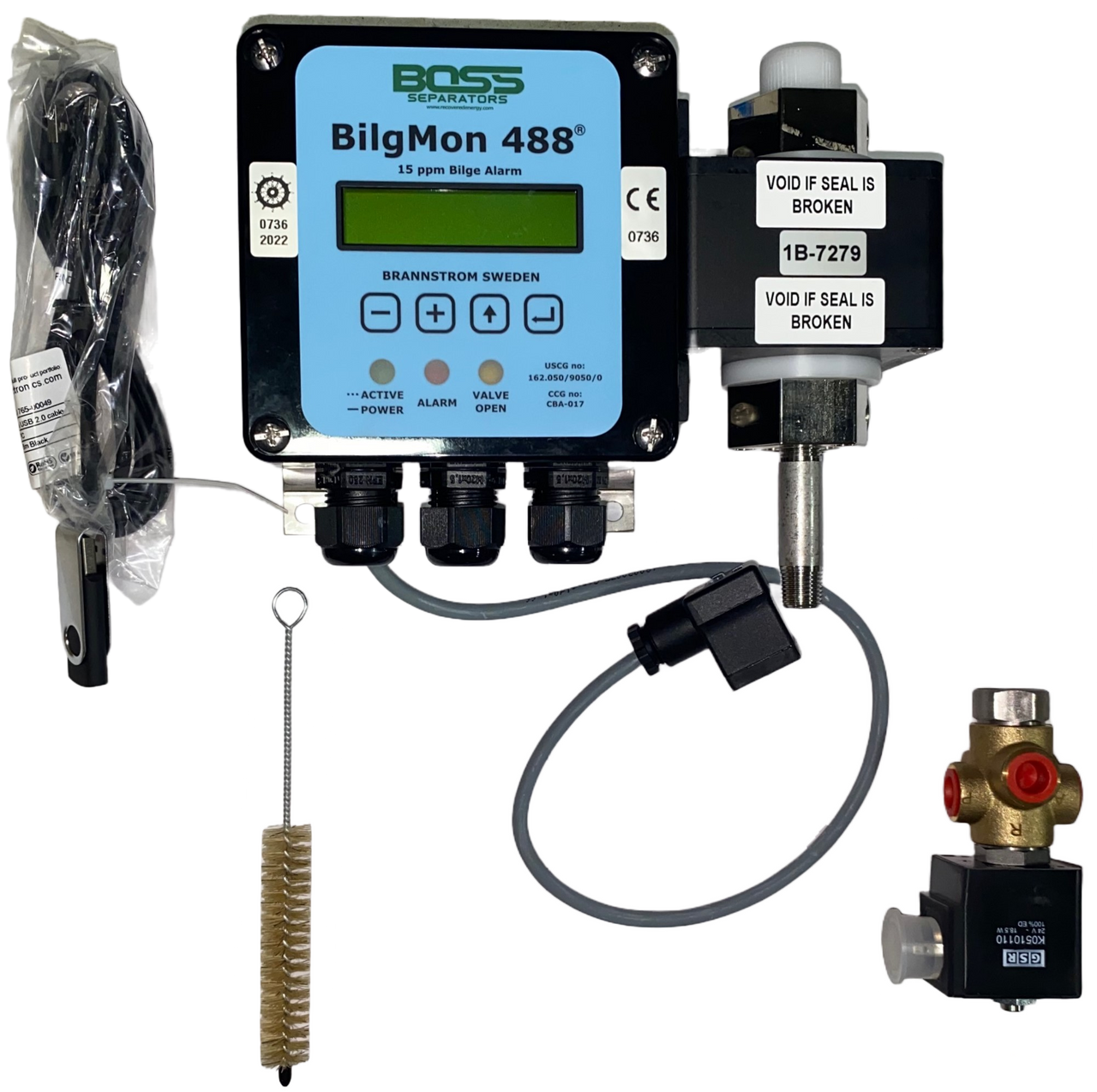 Brannstrom BilgMon 488 Oil Content Monitor - 15 PPM/24v - for MiniBOSS -  H2O Webstore