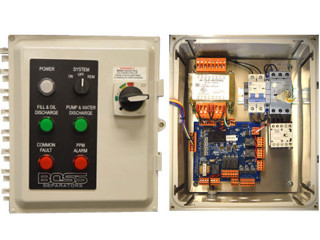 BOSS Control Panel (image for visual purposes only, configuration may vary slightly due to electrical configuration)