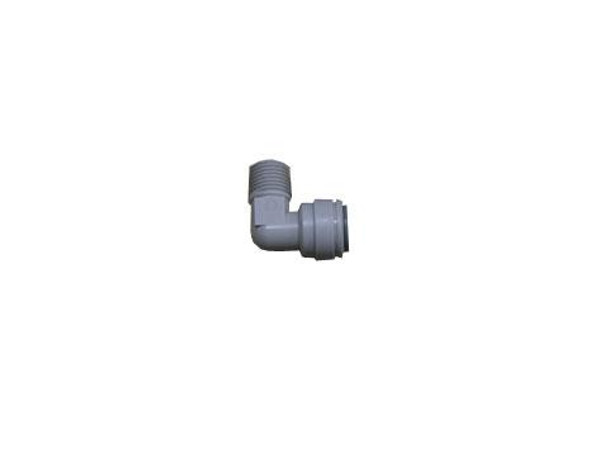 Tubing Adapter - Elbow  - Acetal Grey