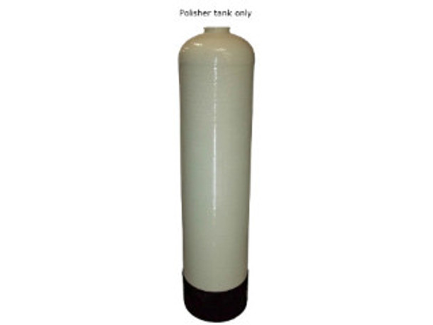 FILTER TANK (EMPTY) - 16IN X 65IN, 4IN TOP - POLYGLASS NATURAL/BLACK - BOSS 11T Tank