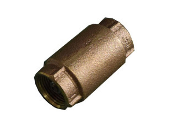 40842 - 0.75" Spring Check valve, Bronze threaded