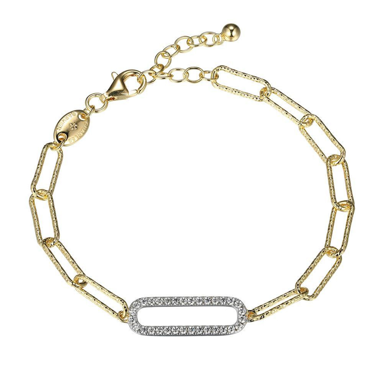 18k Solid Gold Necklace or Bracelet Extender, Adjustable Length 1