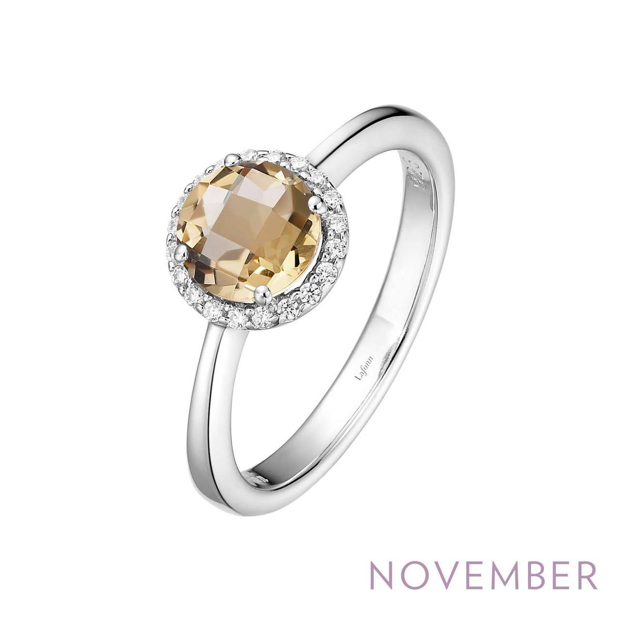 November Birthstone Ring (Citrine) | Simple & Dainty