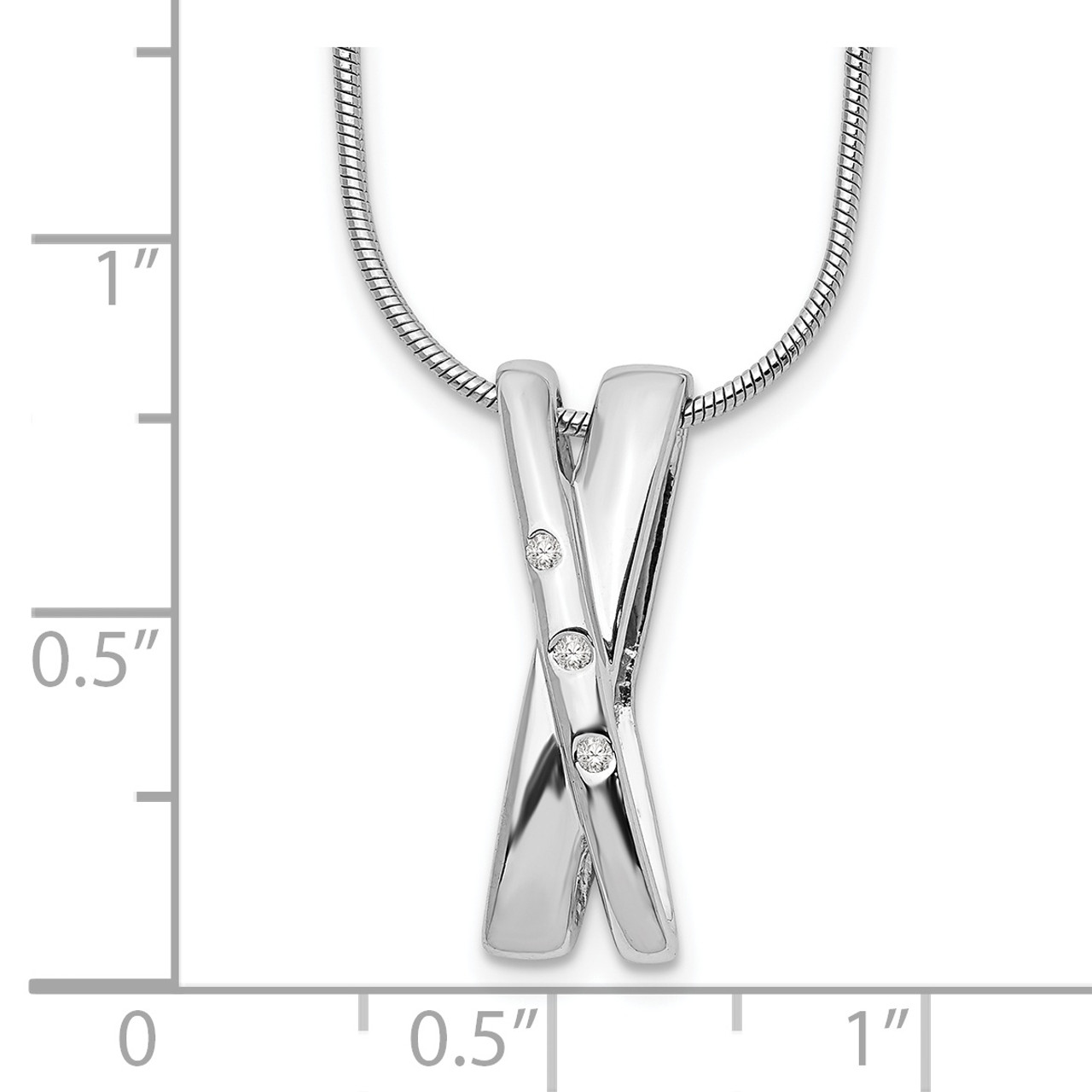 Chain Extensions Necklaces  Rhodium Plated Chain Extension