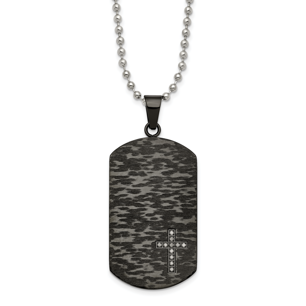 NECKLACES: Bullet Gold Tag Necklace